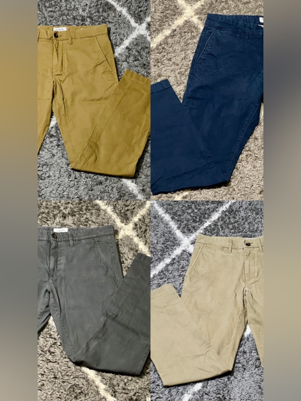 4pcs Good Fellow & Co. | 30x32  Men’s Slim Pants | Selling as Package